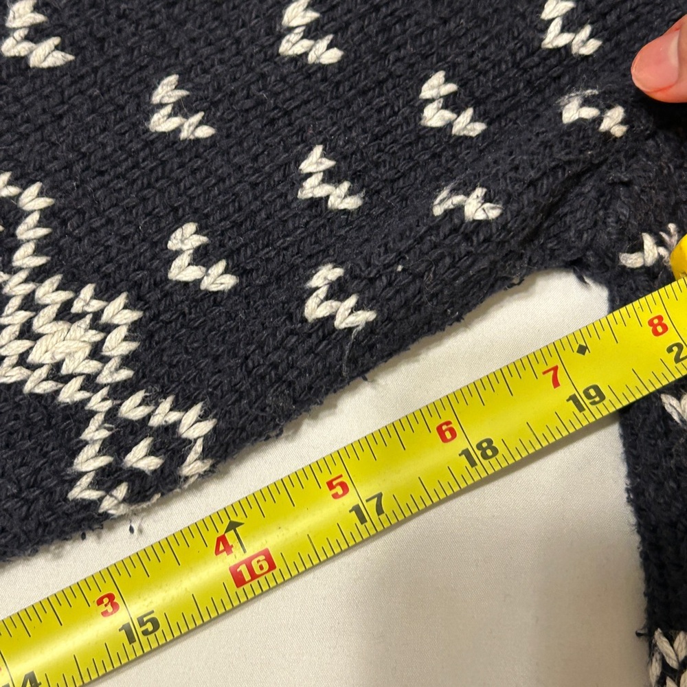87 Vtg Ralph Lauren Polo Navy American Flag Sweater - Picture 7 of 7